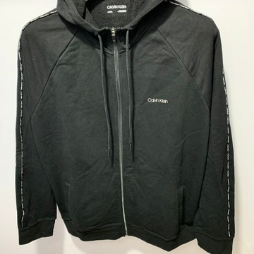 (賠本出清)(Little bee小蜜蜂精品)CK 男款連帽外套XL (請注意看商品描述)原店售價3200