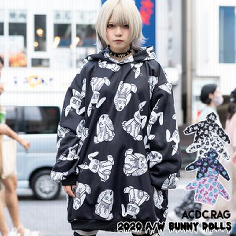 Pバニードールズ Bigパーカー 総柄 長袖 パンク ロック V系 ファッション バンギャ 原宿系 原宿 韓国 病み 病みかわいい 派手カワ うさぎ 通販 Lineポイント最大10 0 Get Lineショッピング