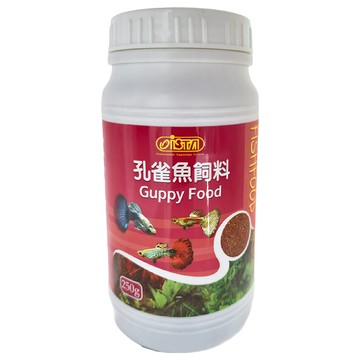 ISTA 伊士達 孔雀魚飼料 維生素醇酵配方 促進魚兒營養  250g  1罐