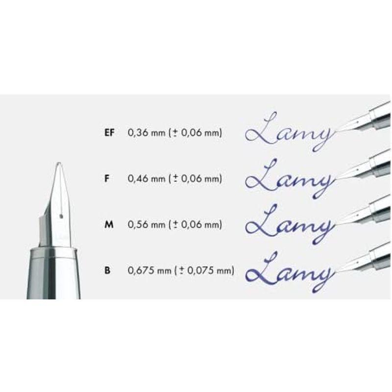 文房具・オフィス用品 LAMY ラミー 万年筆 ペン先F(細字) ダイアログ ブラック L74BK-F 両用式 正規輸入品