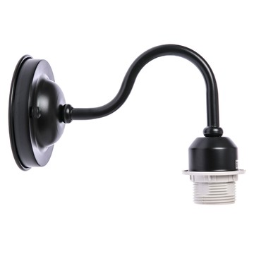 特力屋 萊特 彎管壁燈座21cm