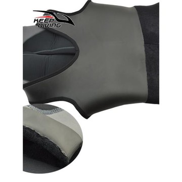 KEEP DIVING 5MM分體2件套潛水服連帽濕衣潛水衣加厚保暖套裝打魚