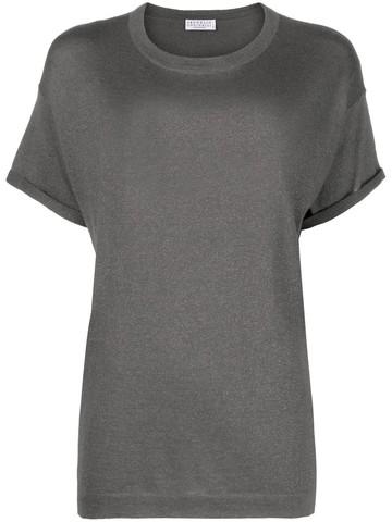Brunello Cucinelli Short Sleeves Round-Neck