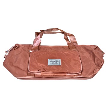 旅行收納包  防水牛津布  透氣輕量多功能  粉色  大(上長50 x 底長40 x 寬20 x 高30~60cm)