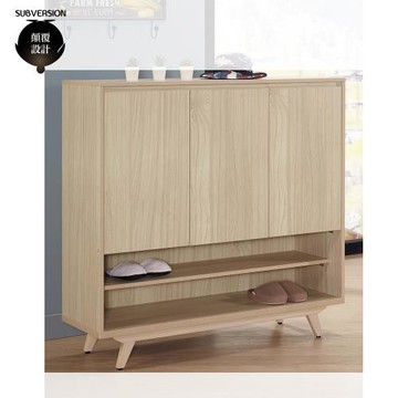 【顛覆設計】藍雅兒4尺三門鞋櫃