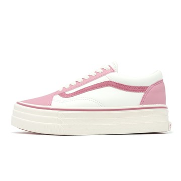 Vans 休閒鞋 V36CF 3SOLE OLD SKOOL 男鞋 女鞋 粉紅 白 厚底 增高 日本線 6322760007