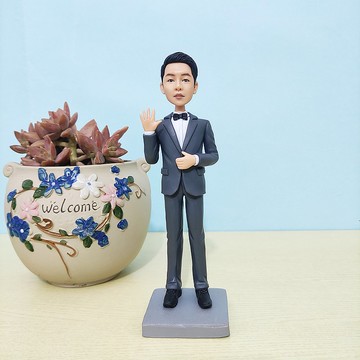 客制化人物公仔 人偶 3D人像畫 似顏繪 肖像 定制 生日 紀念老闆