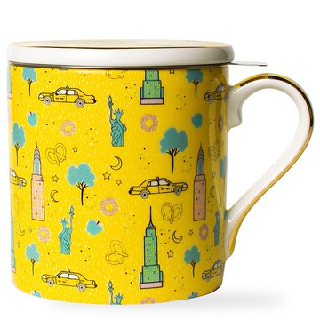 【T2 tea】骨瓷馬克杯_紐約早餐茶