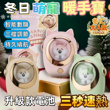 台灣現貨【新款】萌寵暖手寳  暖手寶  持久續航  可調節暖手寶  🎁暖冬禮物🎁  智能數顯  暖寶寶  怕冷神器