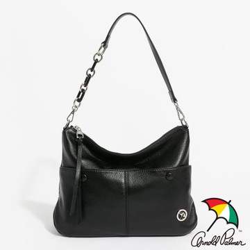 Arnold Palmer - 肩背包附長短背帶  Curve Chic系列 - 黑色