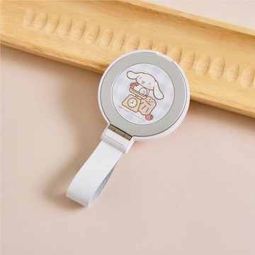 奶油家族x大耳狗甜甜秤重15W磁吸支架無線充電器