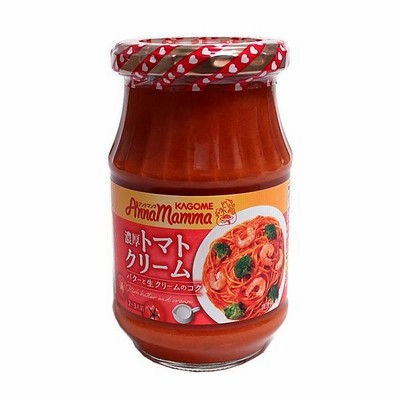★まとめ買い★　カゴメ アンナマンマ 濃厚トマトクリーム ３３０ｇ　×6個【イージャパンモール】