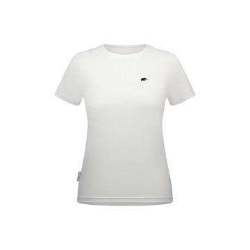 MAMMUT Essential T-Shirt AF W 防曬短袖T恤 女款 白PRT1 #1017-05090