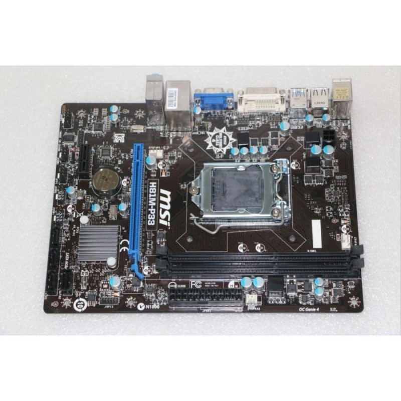 新品 MSI H81M-P33 マザーボード Intel H81 LGA 1150 Micro ATX 通販