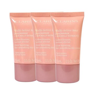 CLARINS 克蘭詩 漾采肌活美肌霜15ml*3入-航空版