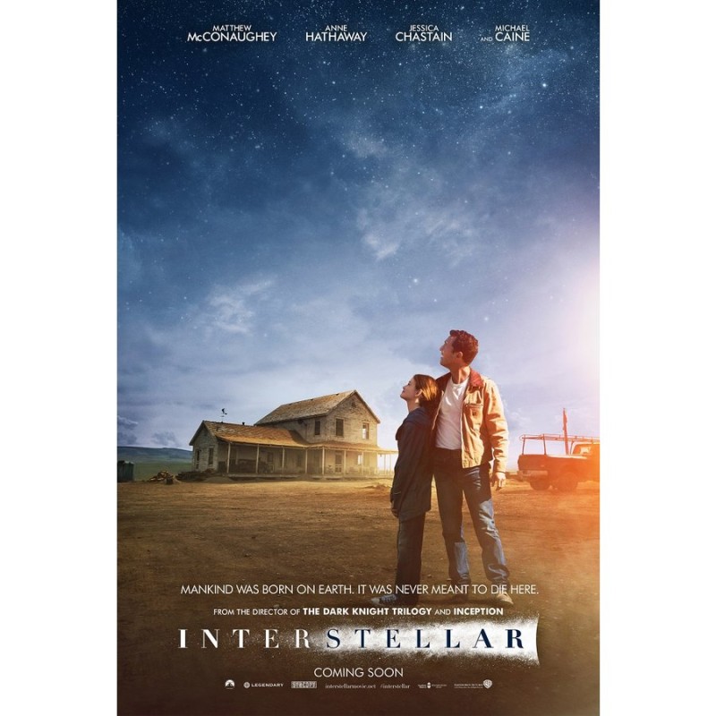 映画館用両面ポスター】インターステラー / Interstellar 希少 - ポスター