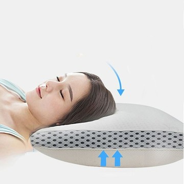 50獨立筒五星級3d透氣乳膠彈簧枕(65x40cm)