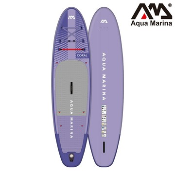 【網路限定↘下殺】Aqua Marina 充氣立式划槳-進階型 CORAL BT-23COPN / 單氣室 SUP 立槳 站浪板 槳板 水上活動【不保固、不保修，可代客送修】