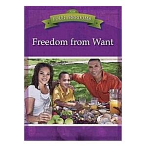 Freedom from Want (Library Binding)