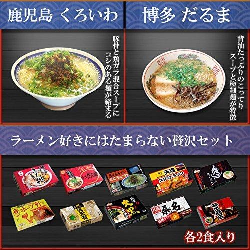 ラーメン詰め合わせセット 男性好みの名店ご当地 10種類20食 生麺