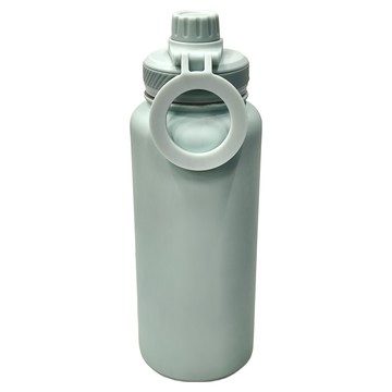 新款手機磁吸支架戶外水壺 1L  青白色  1個