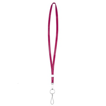 【LIEVO】 ACCESSORY - 小羊皮頸繩_桃紅 (附禮盒包裝)