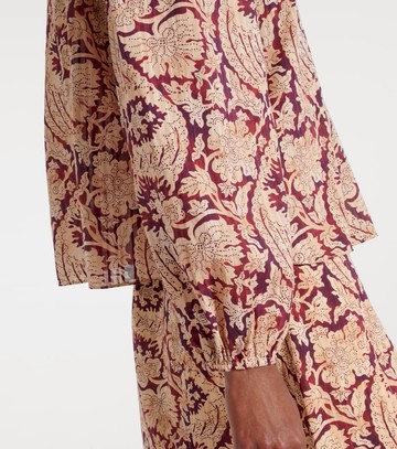 Ulla Johnson Brea printed cotton-blend blouse