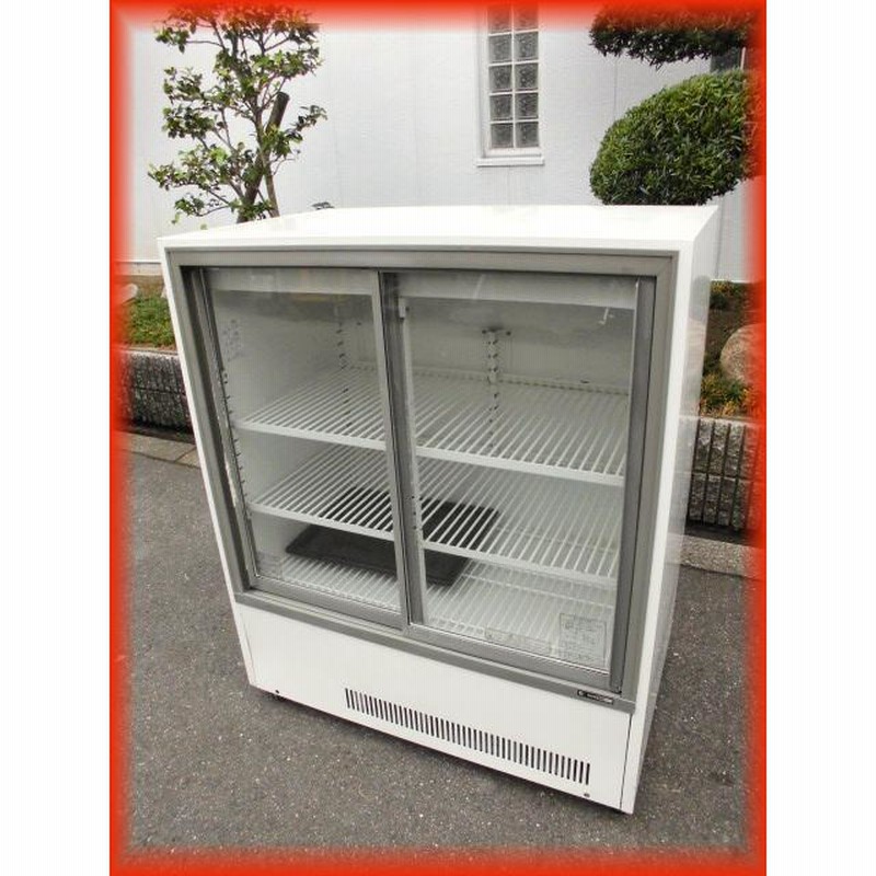 中古 ビール冷蔵ショーケース スライドドア