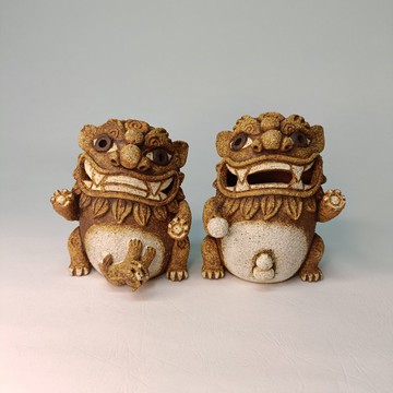 唯那獅家族/陶藝品/原創