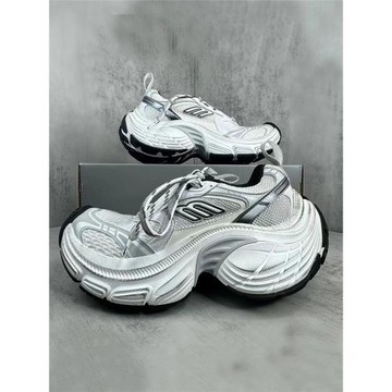 2025春季新款歐洲站巴黎老爹鞋女增高厚底情侶款走秀休閑運動鞋男