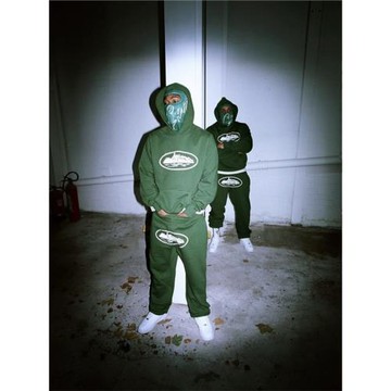 Corteiz惡魔島Alcatraz logo印花松緊腰衛褲潮牌街頭寬松束腳運動