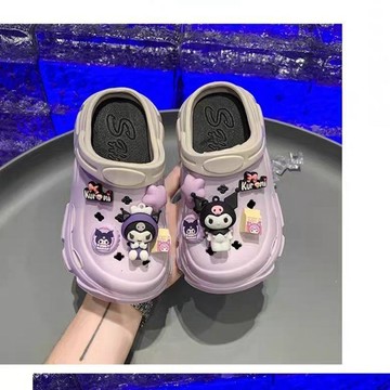 【臺灣-出貨】洞洞鞋鞋釦庫洛米diy鞋釦5DKF