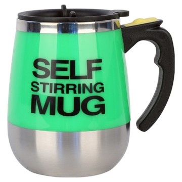 便攜電動咖啡攪拌杯 貼心手提設計 堅韌不易斷裂 自動攪拌 操作簡單 開蓋飲用 滴水不漏 可攪拌奶粉、咖啡等  1個