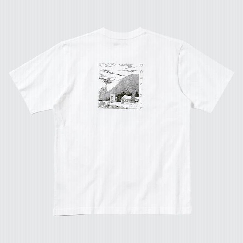 ユニクロ ドラえもん コラボ UT グラフィック Tシャツ 恐竜 どこでも