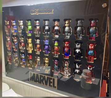 【現貨秒發】100%Bearbrick積木熊展示板收納盒新款