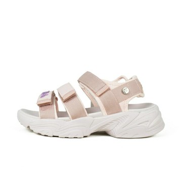Fila Tapered Sandals [5-S316Y-512] 女 運動涼鞋 戶外 休閒 雨季 魔鬼氈 粉紅