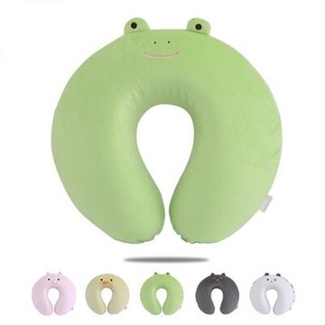 現貨+預購 護頸枕頭 U型肩頸枕-辦公室必備慢回彈可愛動物造型記憶棉居家用品5色73o20【獨家進口】【米蘭精品】