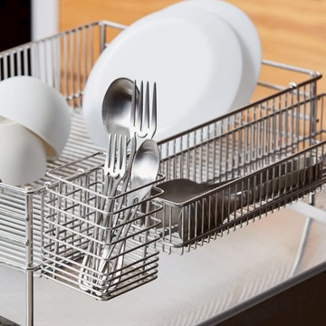 韓國不鏽鋼餐具收納架