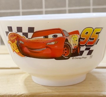 【震撼精品百貨】汽車總動員_Cars~日本迪士尼Disney閃電麥坤 CARS塑膠碗/美耐皿碗#81797