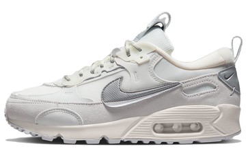 WMNS AIR MAX 90 FUTURA WHITE METALLIC SILVER