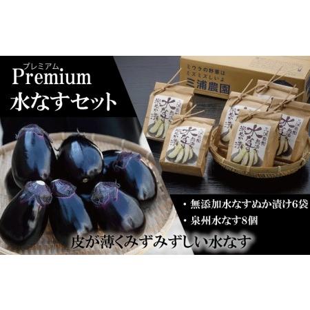 ふるさと納税 Premium（プレミアム）水なすセット 大阪府泉佐野市