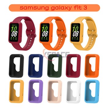 適用於 Samsung 三星 Galaxy Fit3 矽膠套 多色可選 可愛百搭 Fit 3 軟殼 保護套 保護殼
