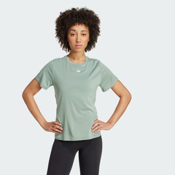 Adidas 愛迪達 Wtr D4t T JC9821 女 T恤 運動上衣 休閒短袖 吸濕排汗 綠 亞版