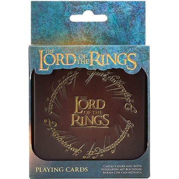 【魔戒】精美收藏鐵盒撲克牌/THE LORD OF THE RINGS