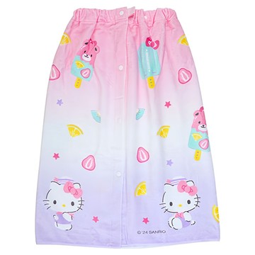 Sanrio 三麗鷗 凱蒂貓浴裙 70  水果  1件
