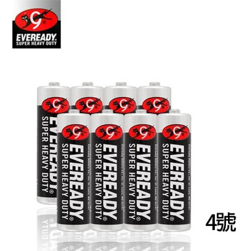 EVEREADY永備 碳鋅電池 一般電池 4號AAA 8入