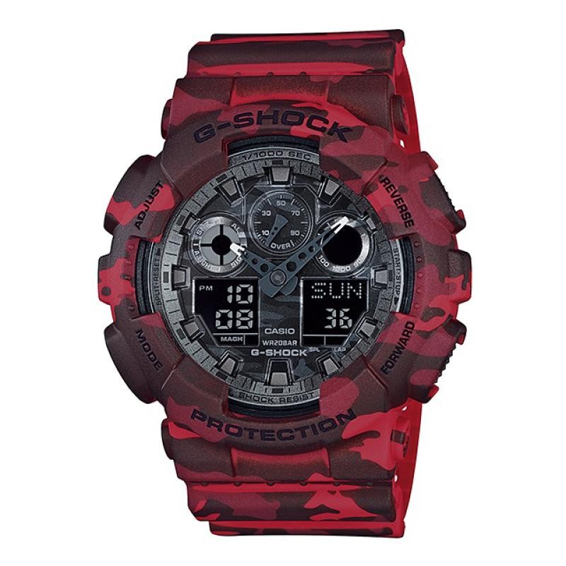 CASIO カシオ G-SHOCK Gショック カモフラージュ アナデジ 耐磁 GA