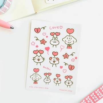 貼紙套組 LOVE