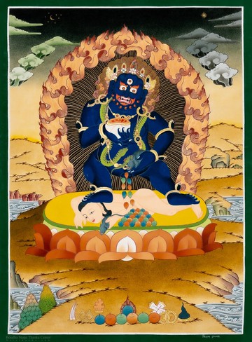 優雅的贊巴拉唐卡 | 正宗西藏藝術  象徵富足與祝福