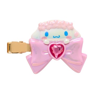 asdfkitty*大耳狗 櫻花蝴蝶結 造型髮夾 髮飾 側邊夾 瀏海夾-日本正版